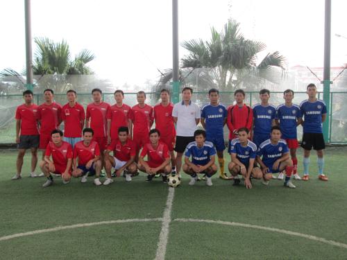 Trường CĐN Thủy sản miền Bắc giao lưu bóng đá với phòng chính trị sở Cảnh sát PCCC Hải Phòng