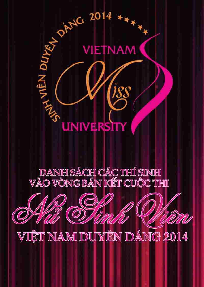 Trường Cao đẳng Nghề Công nghệ, Kinh tế và Thủy Sản có 01 thí sinh tham gia vòng bán kết cuộc thi Nữ sinh viên Việt nam duyên dáng 2014